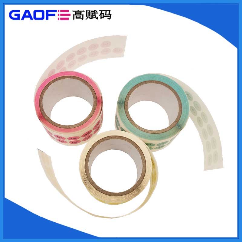 高賦碼月度標(biāo)簽 不干膠銅版紙標(biāo)簽