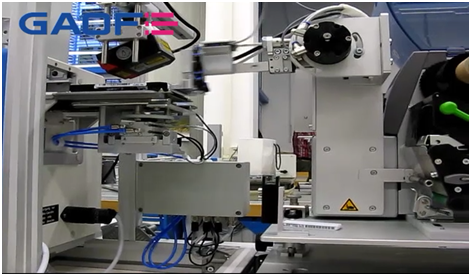 高賦碼 硬盤(pán)自動(dòng)打印貼標(biāo)--電子行業(yè)貼標(biāo)方案