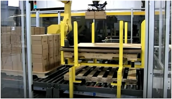 高賦碼 智能包裝+封箱+碼垛+自動(dòng)貼標(biāo)--汽車(chē)行業(yè)貼標(biāo)方案